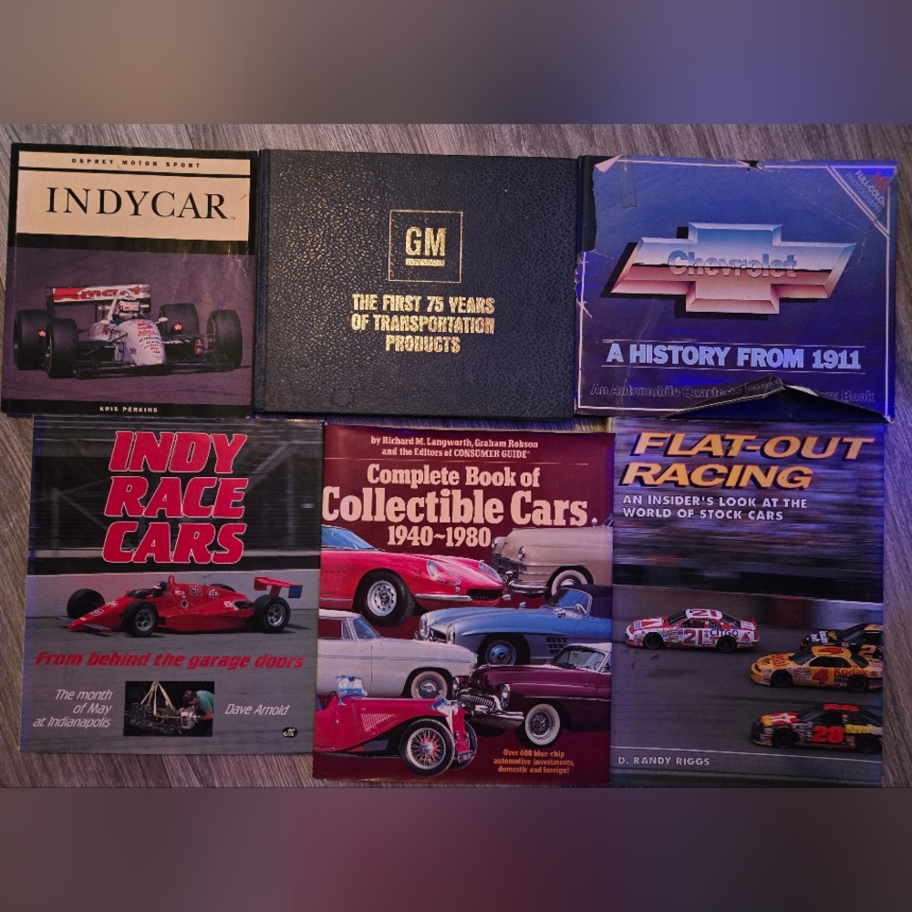 Automotive History Book Collection